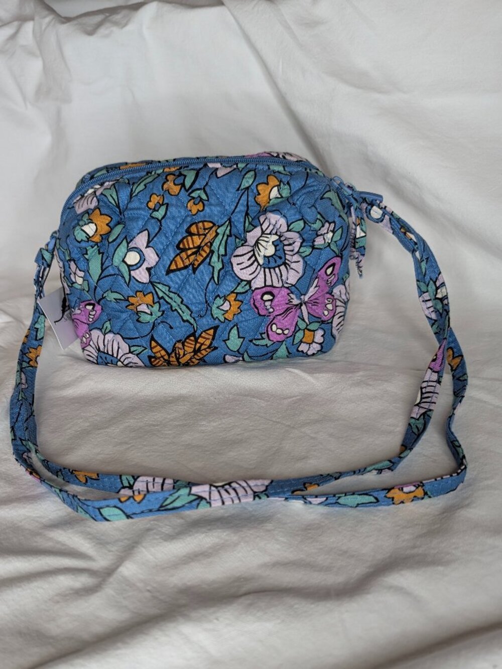 Vera Bradley Camera Bag Crossbody, Wild Prarie NWT